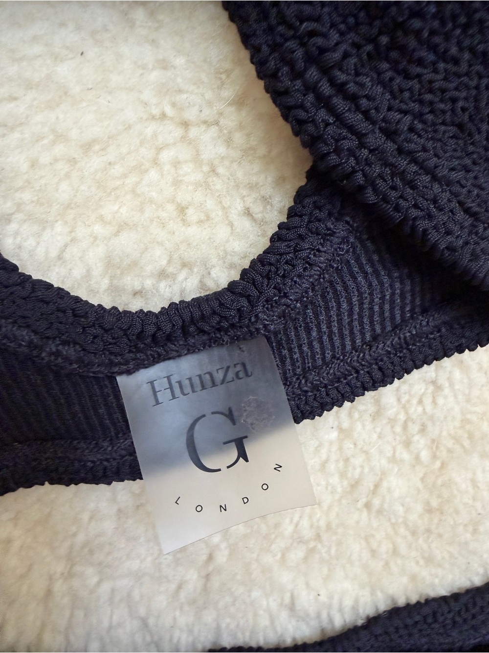 Hunza G Crinkled Two-Piece Phoebe Bikini - Picture 3 of 5